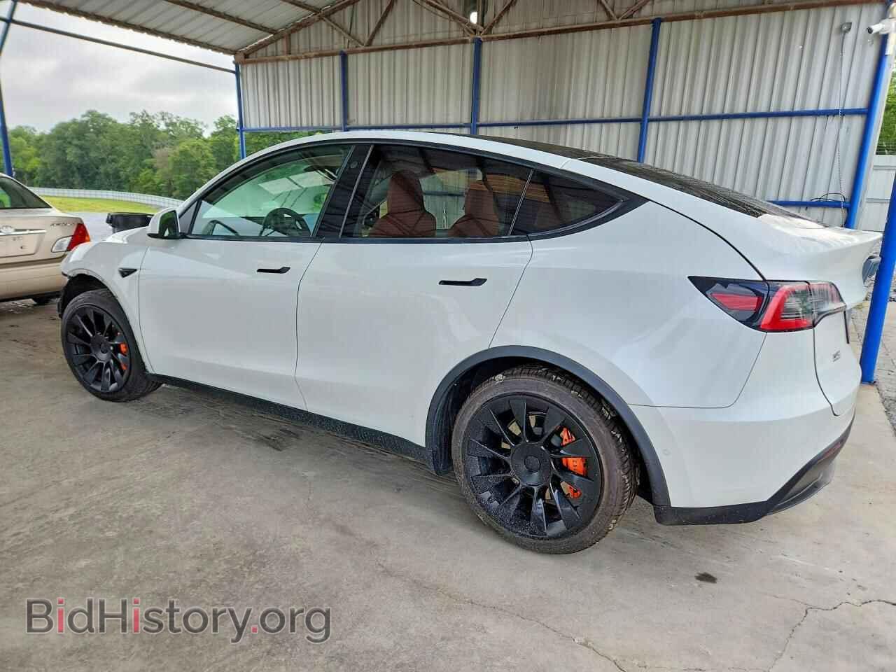 2021 TESLA MODEL Y - VIN: 5YJYGDED3MF103714 - Фото 2