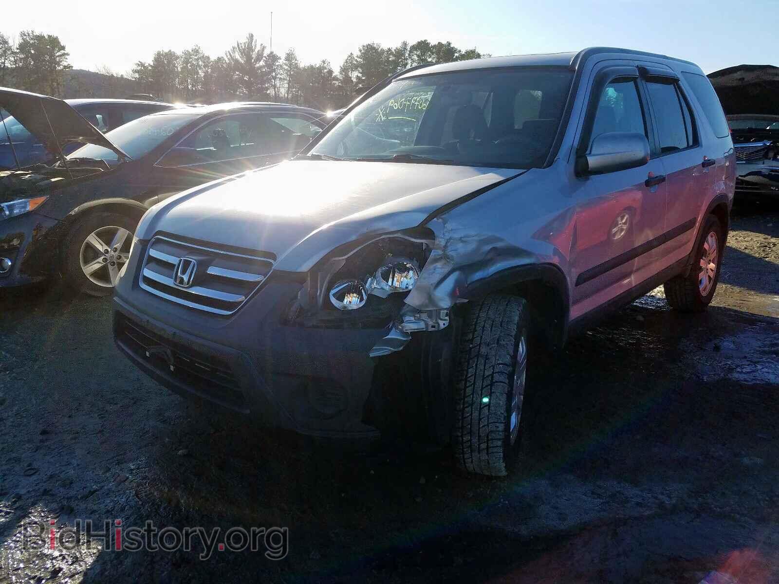 2006 HONDA CR-V EX - VIN: SHSRD78836U418764 - Фото 2