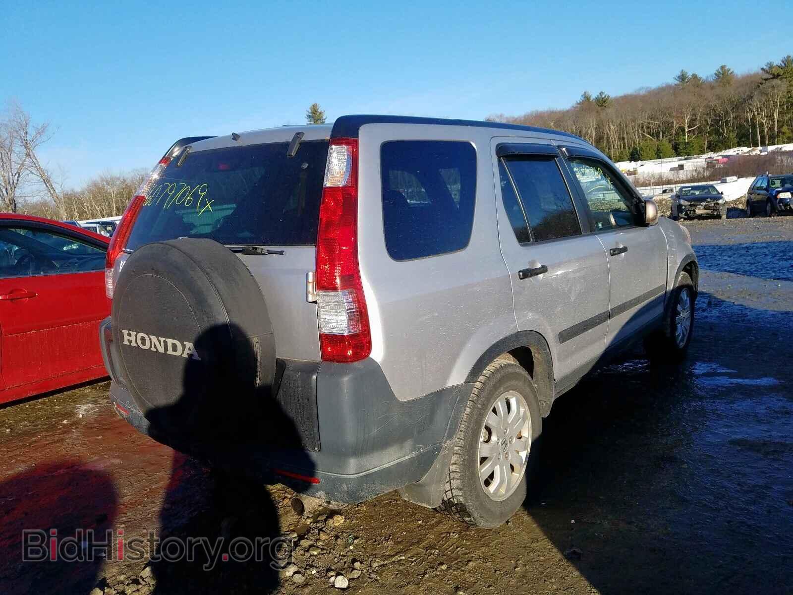 2006 HONDA CR-V EX - VIN: SHSRD78836U418764 - Фото 4