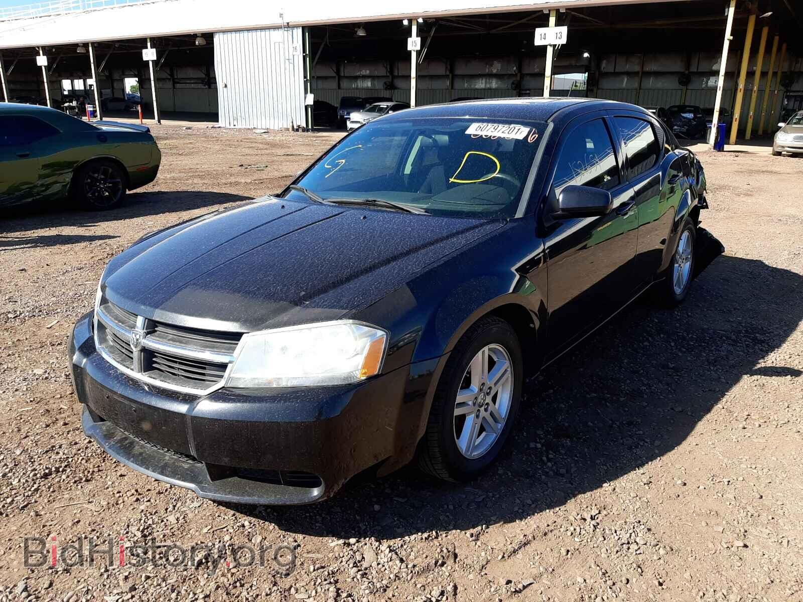 2010 DODGE AVENGER - VIN: 1B3CC1FB1AN218005 - Фото 2