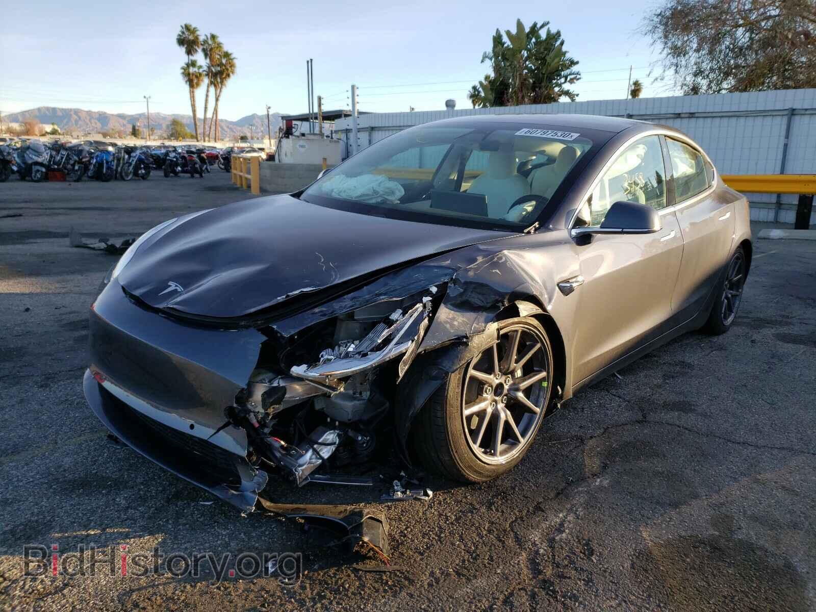2020 TESLA MODEL 3 - VIN: 5YJ3E1EA0LF804794 - Фото 2