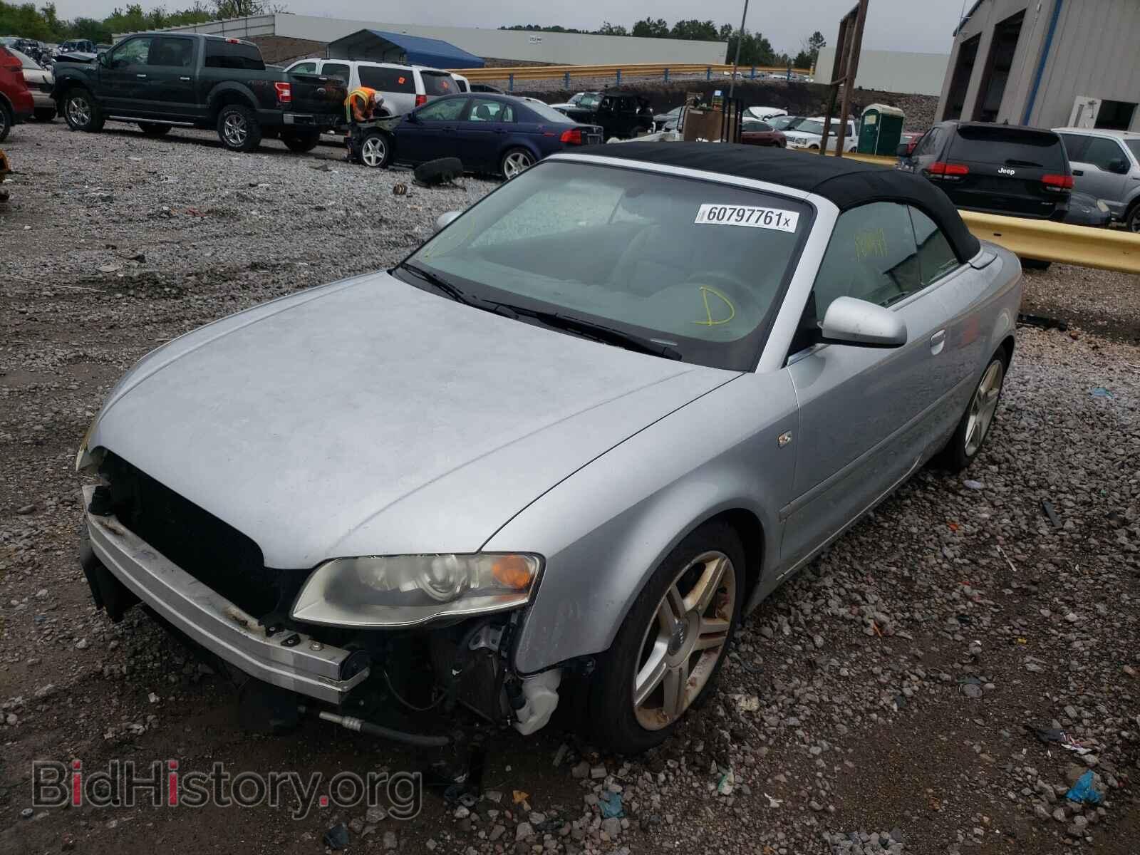 2007 AUDI A4 - VIN: WAUAF48H77K018205 - Фото 2