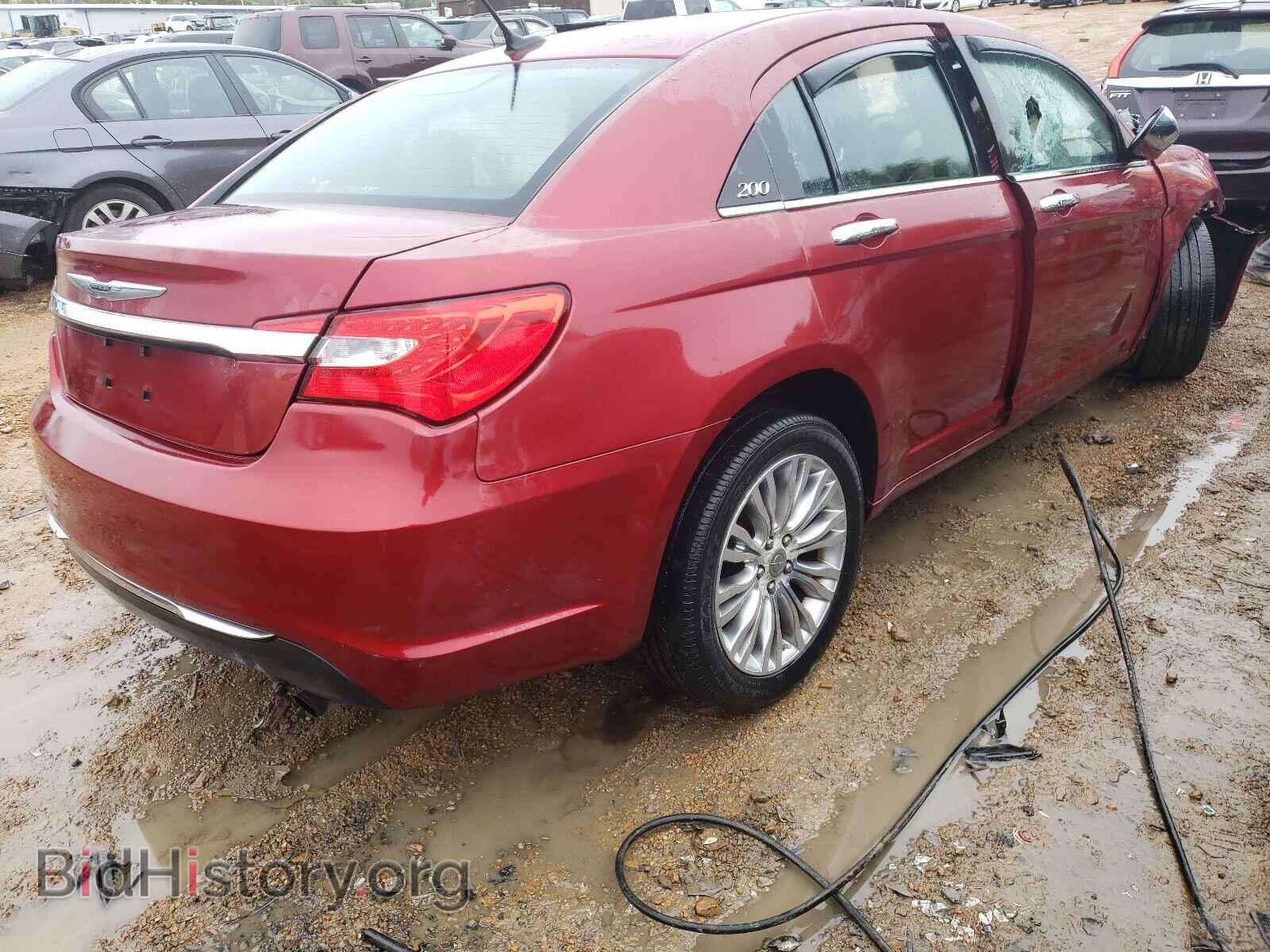 2012 CHRYSLER 200 - VIN: 1C3CCBCB9CN307482 - Фото 4