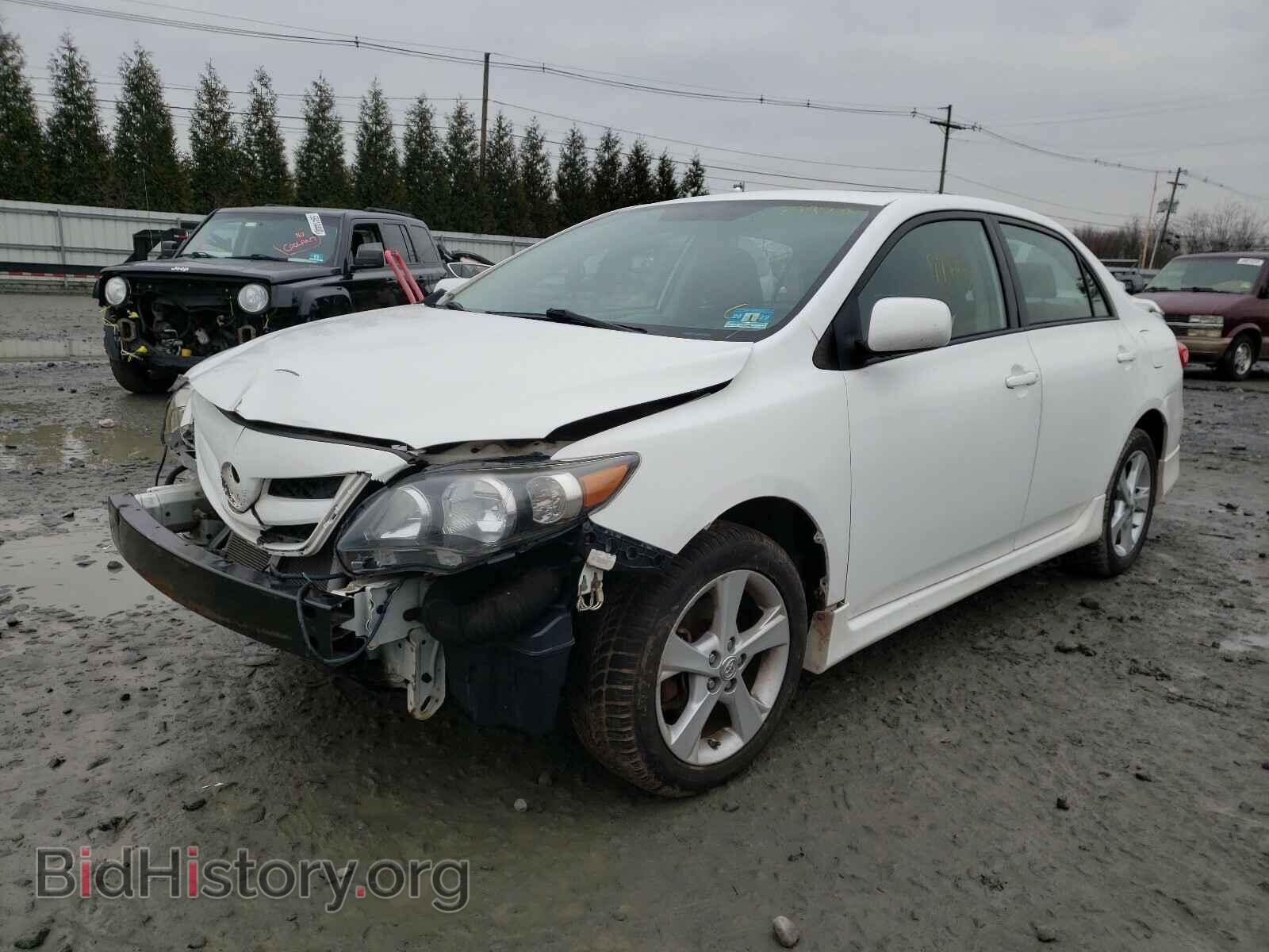 2012 TOYOTA COROLLA - VIN: 2T1BU4EE9CC772760 - Фото 2