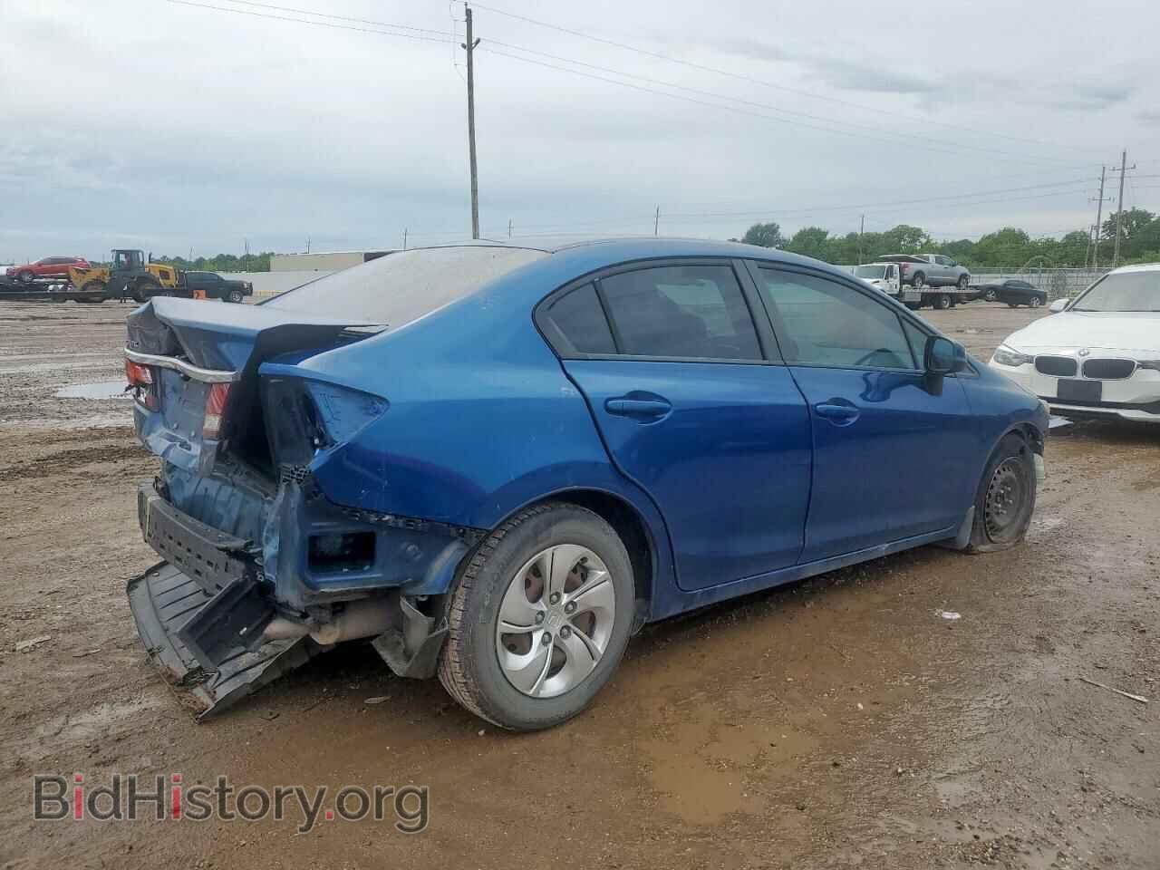 2013 HONDA CIVIC - VIN: 2HGFB2F55DH548744 - Фото 3