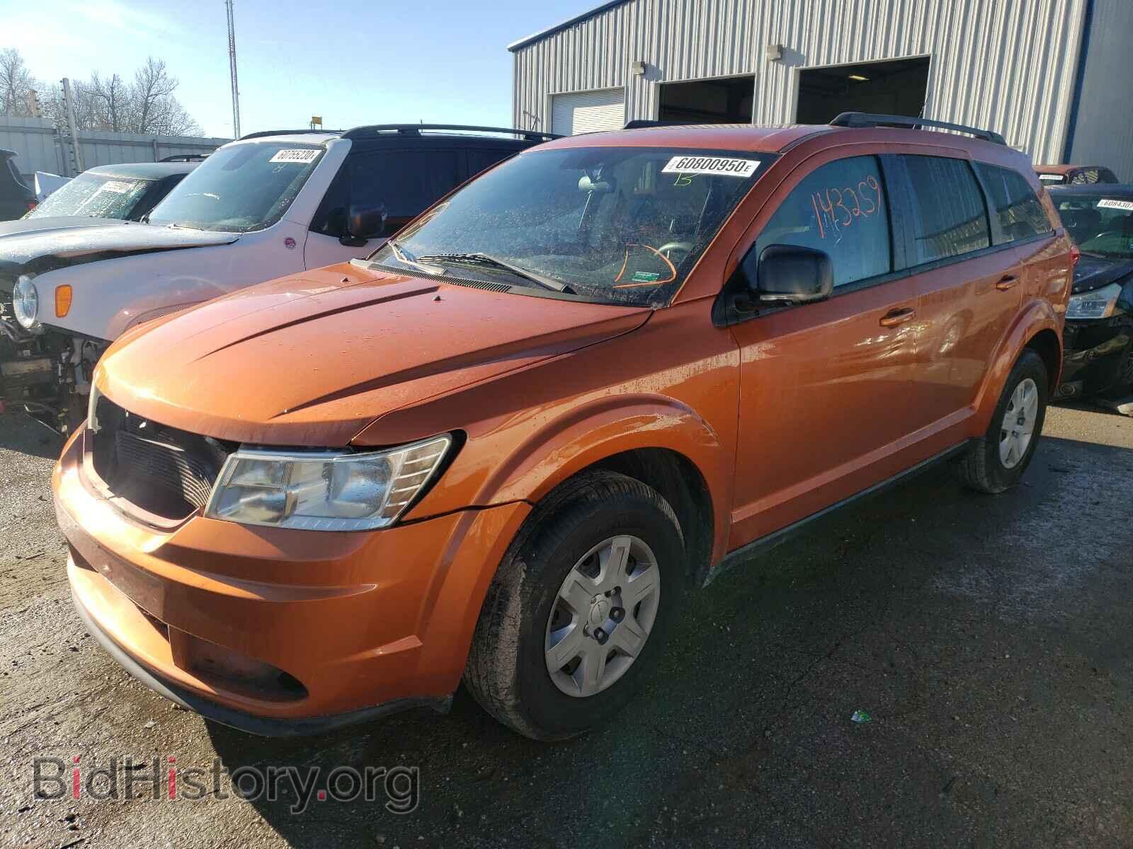 2011 DODGE JOURNEY - VIN: 3D4PG4FB3BT521183 - Фото 2