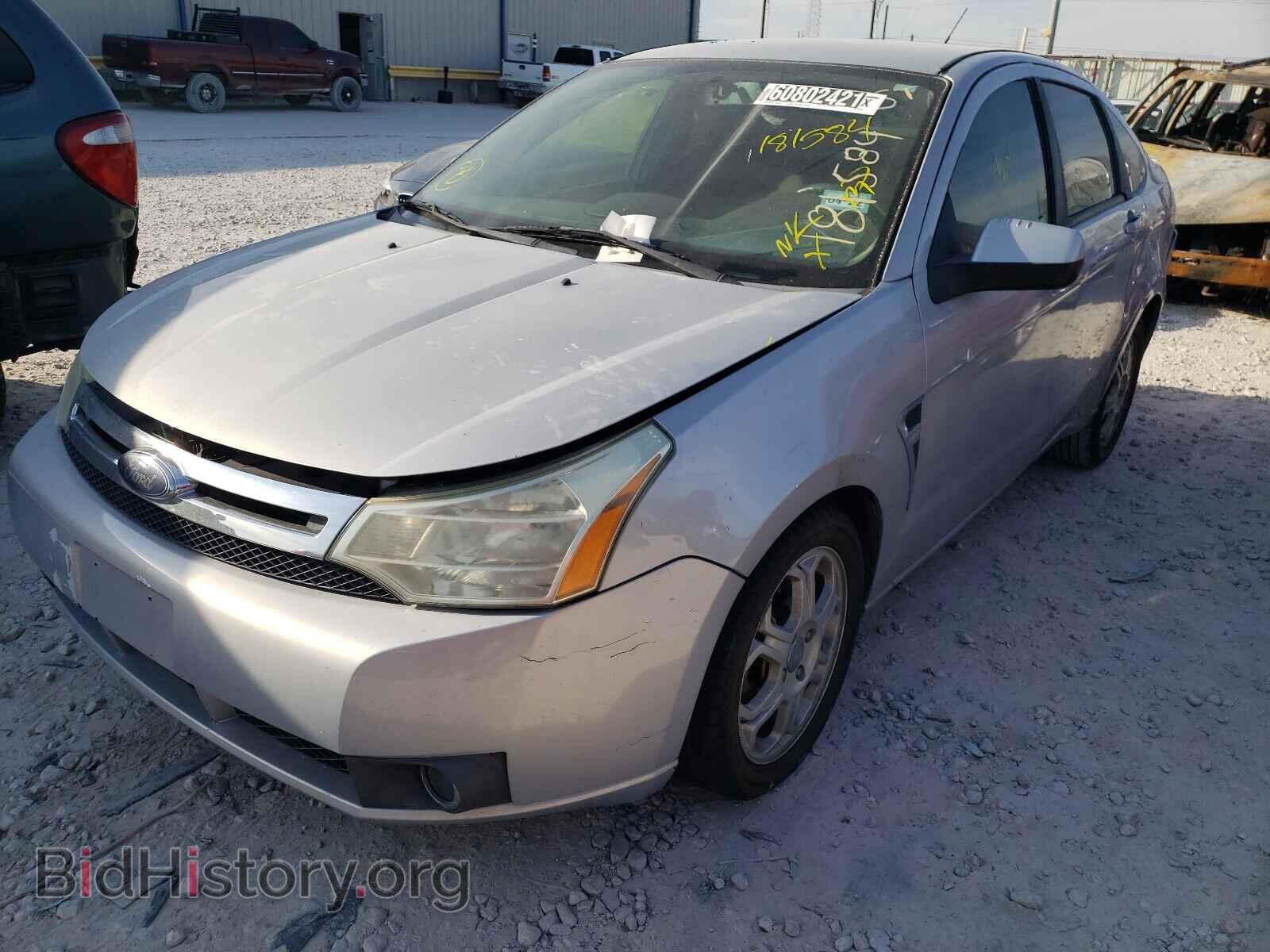 2008 FORD FOCUS - VIN: 1FAHP35N78W181584 - Фото 2