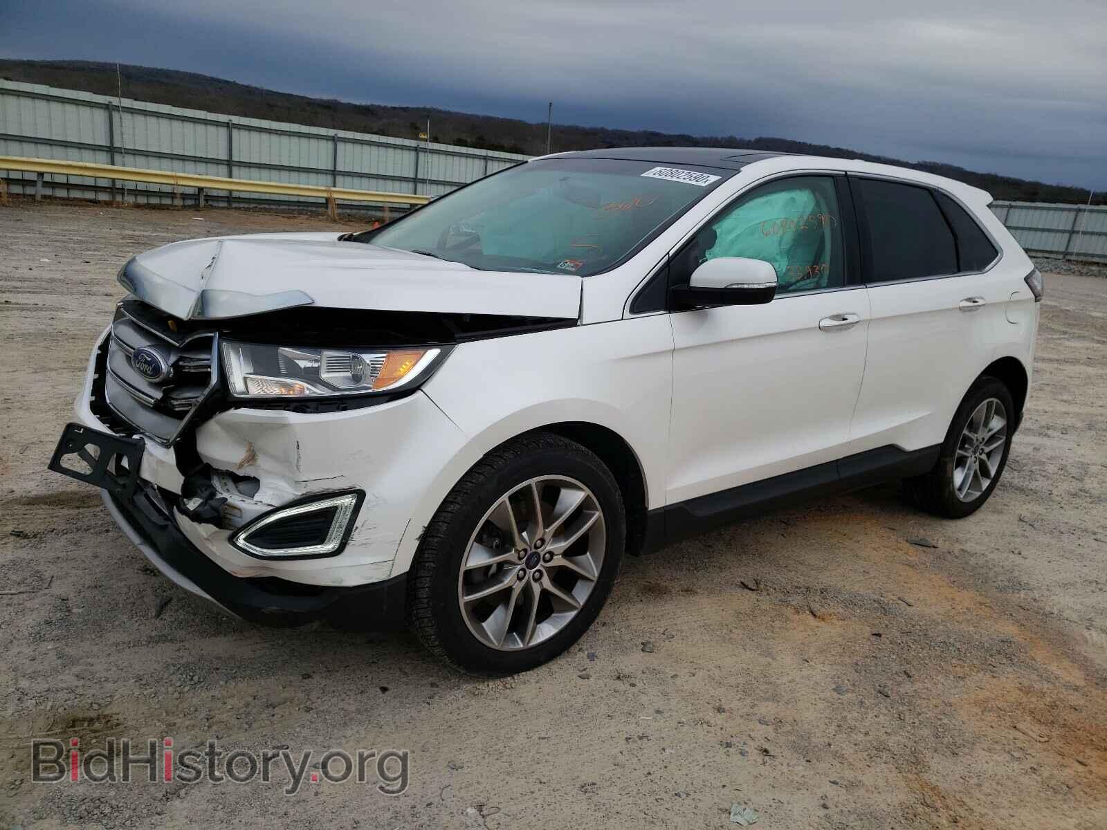 2017 FORD EDGE - VIN: 2FMPK4K99HBB60640 - Фото 2