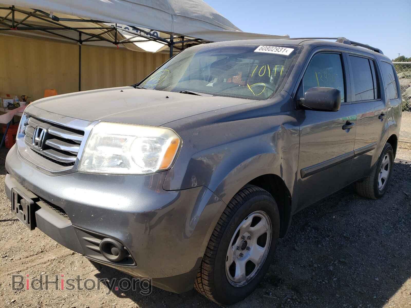2012 HONDA PILOT - VIN: 5FNYF3H20CB019940 - Фото 2