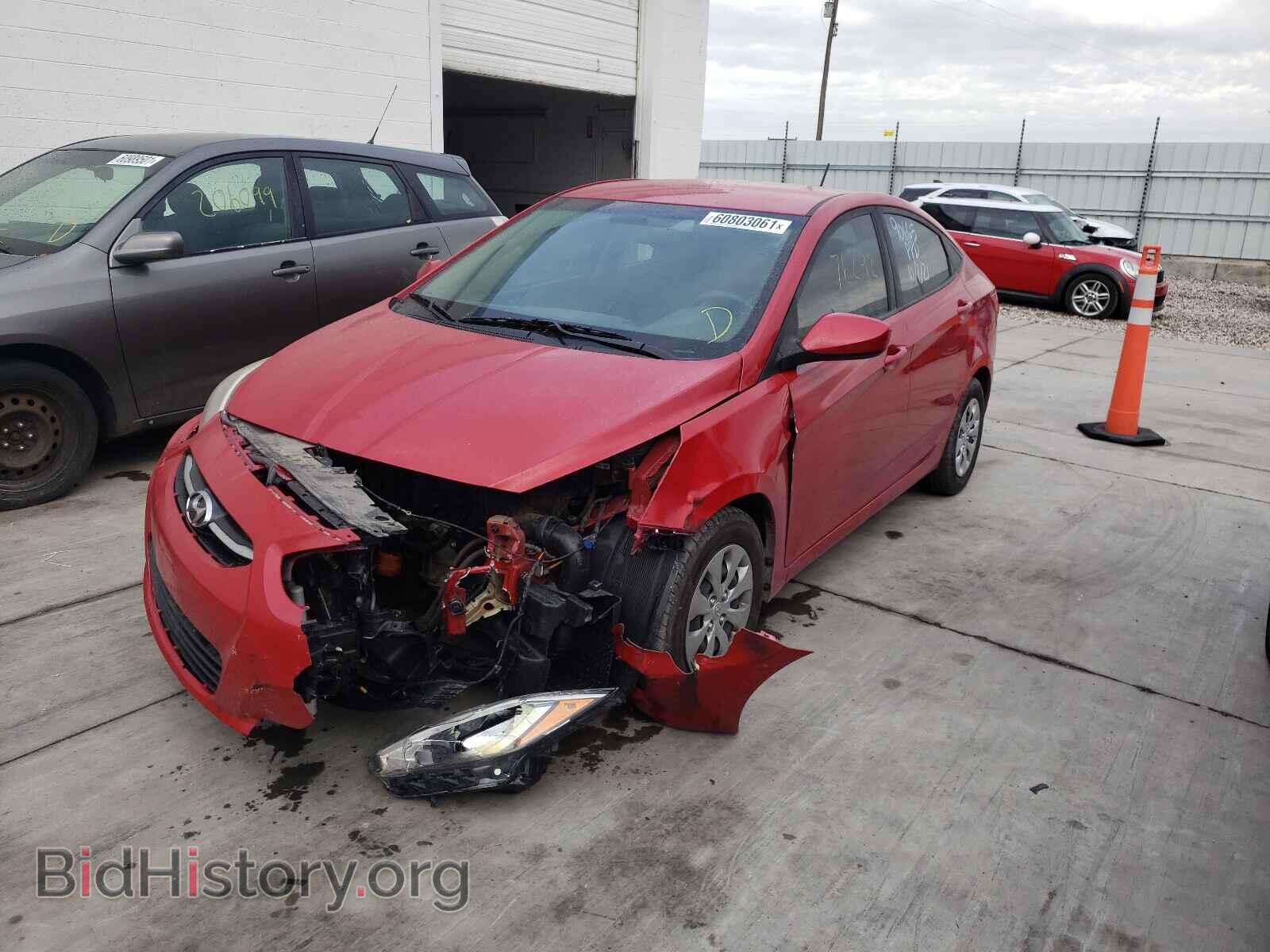 2017 HYUNDAI ACCENT - VIN: KMHCT4AE6HU237002 - Фото 2