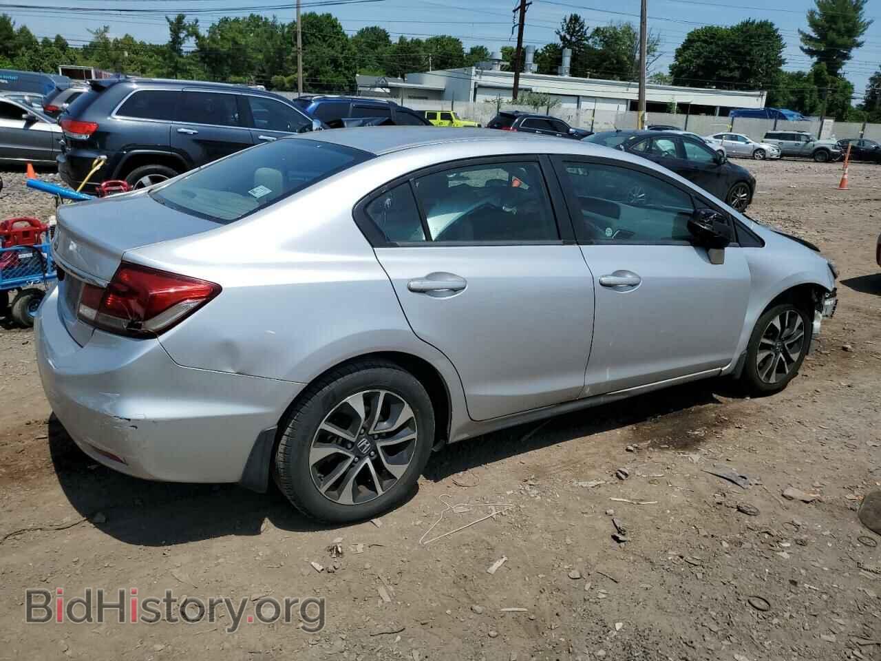 2013 HONDA CIVIC - VIN: 19XFB2F81DE237607 - Фото 3