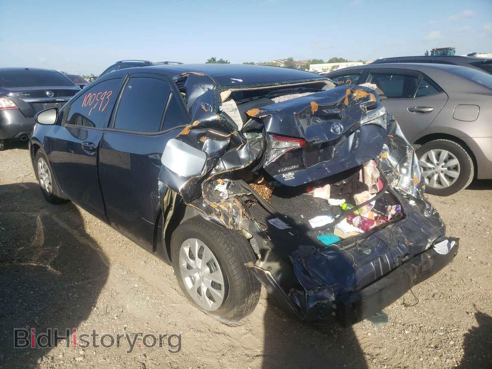 2014 TOYOTA COROLLA - VIN: 2T1BURHE3EC020631 - Фото 3