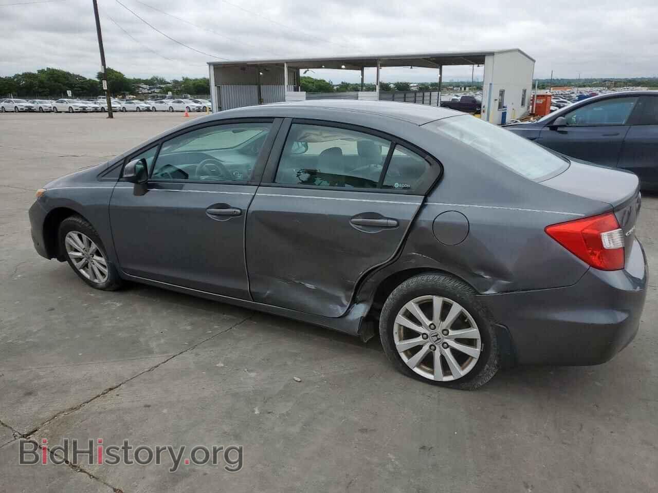 2012 HONDA CIVIC - VIN: 2HGFB2F83CH312599 - Фото 2