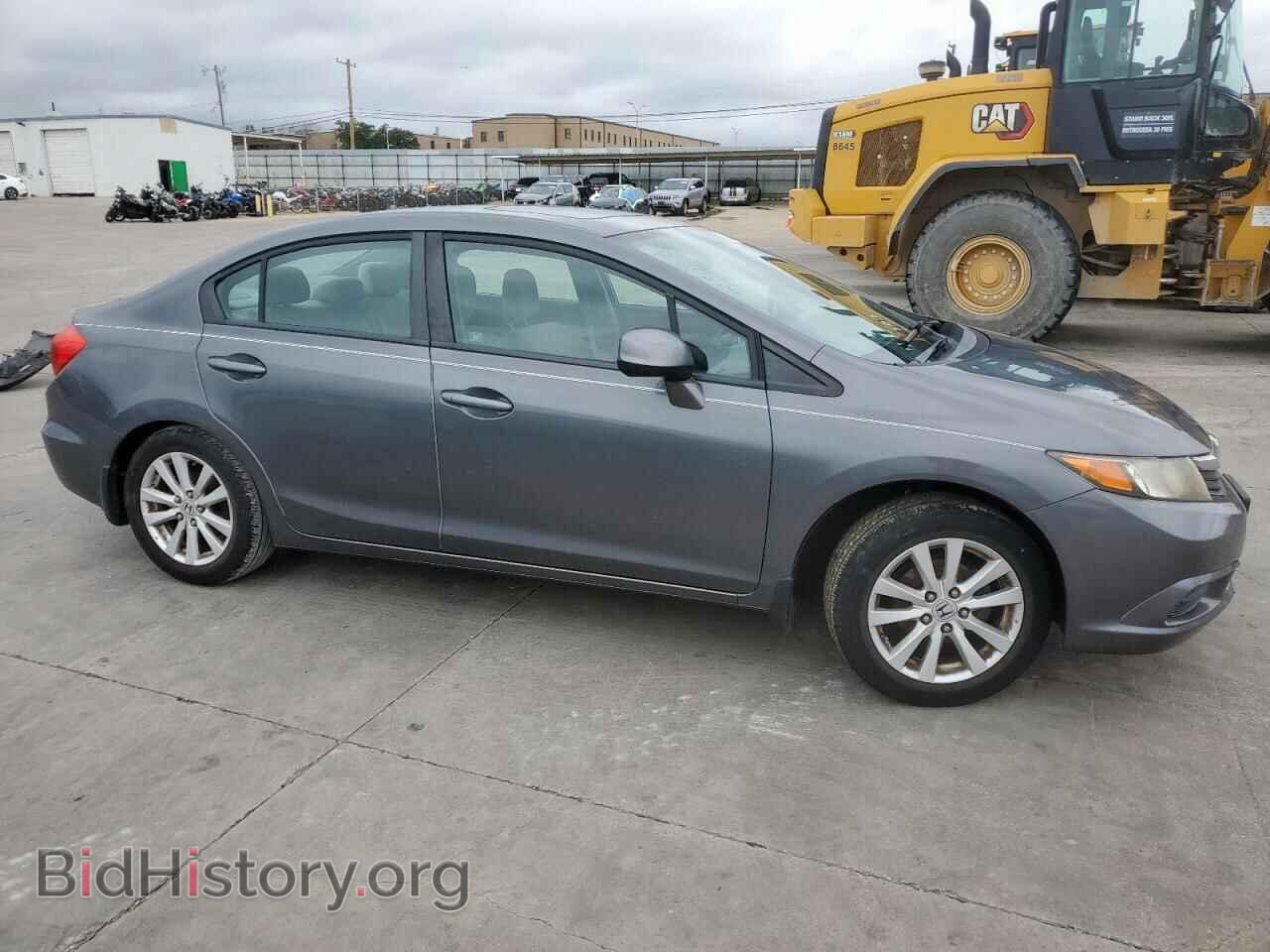 2012 HONDA CIVIC - VIN: 2HGFB2F83CH312599 - Фото 4