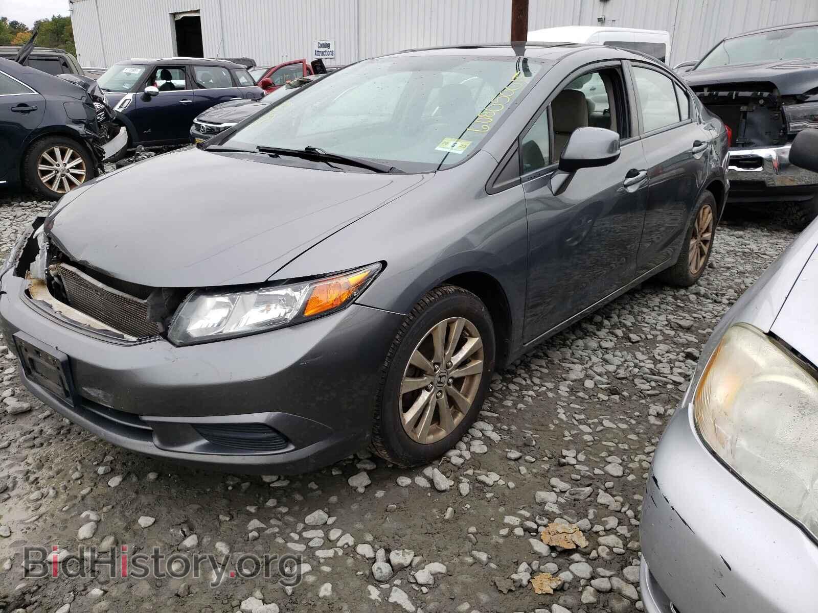 2012 HONDA CIVIC - VIN: 2HGFB2F89CH566429 - Фото 2