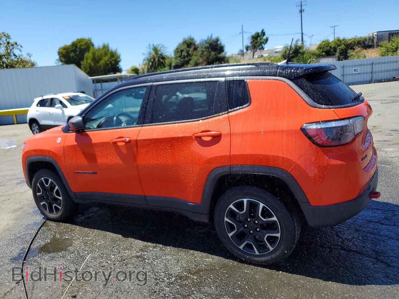 2021 JEEP COMPASS - VIN: 3C4NJDDB7MT529203 - Фото 2