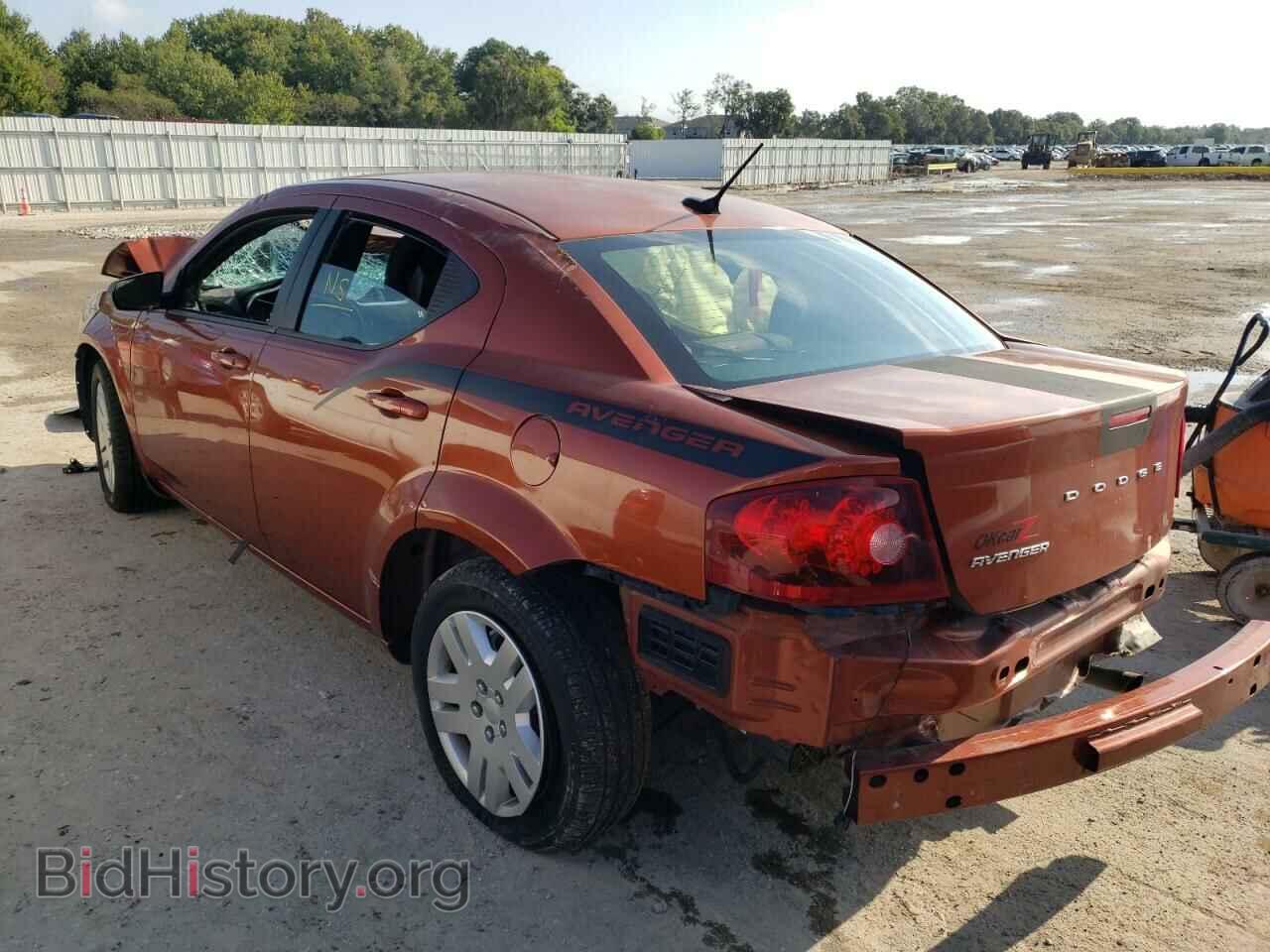2012 DODGE AVENGER - VIN: 1C3CDZAB9CN272824 - Фото 3