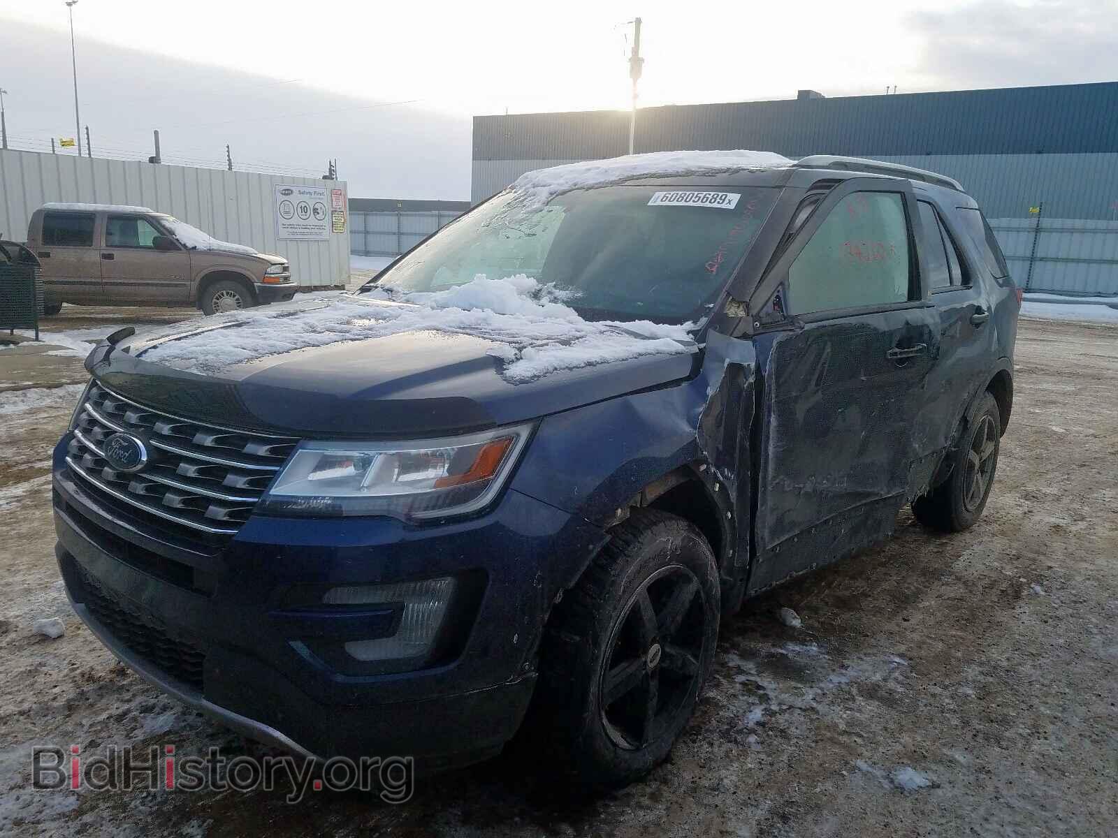 2016 FORD EXPLORER - VIN: 1FM5K8D87GGB37576 - Фото 2