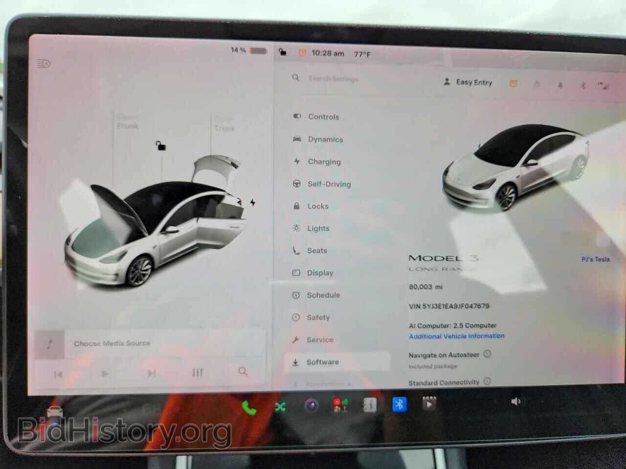2018 TESLA MODEL 3 - VIN: 5YJ3E1EA9JF047679 - Photo 9