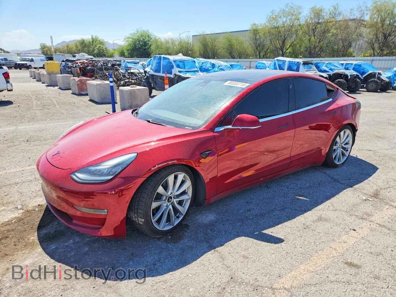 Photo 5YJ3E1EB7KF389738 - TESLA MODEL 3 2019