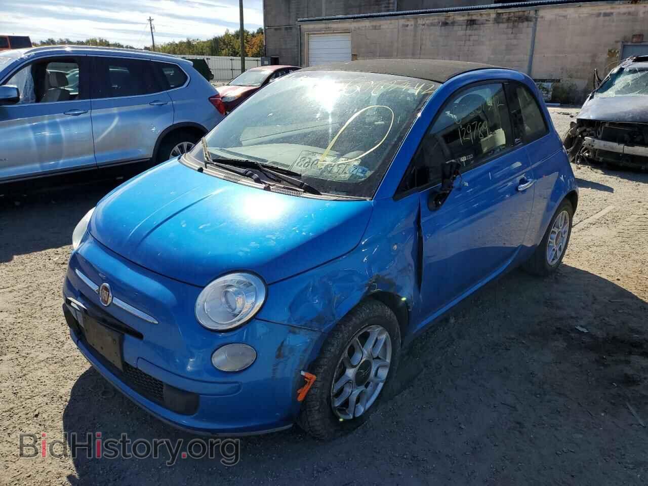 2015 FIAT 500 - VIN: 3C3CFFDR9FT613497 - Фото 2
