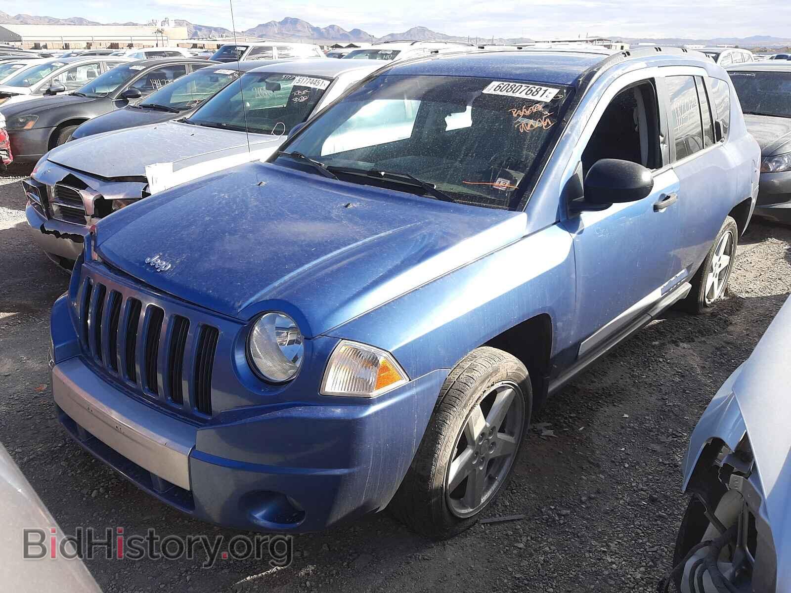 2007 JEEP COMPASS - VIN: 1J8FT57W87D103980 - Фото 2
