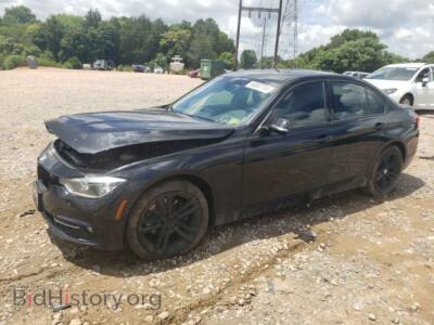2016 BMW 3 SERIES XI SULEV, black — VIN WBA8E3G59GNU01421, Copart