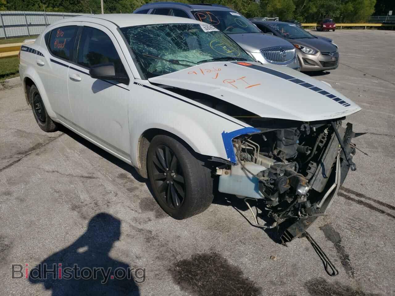 Photo 1C3CDZAB8DN755643 - DODGE AVENGER 2013
