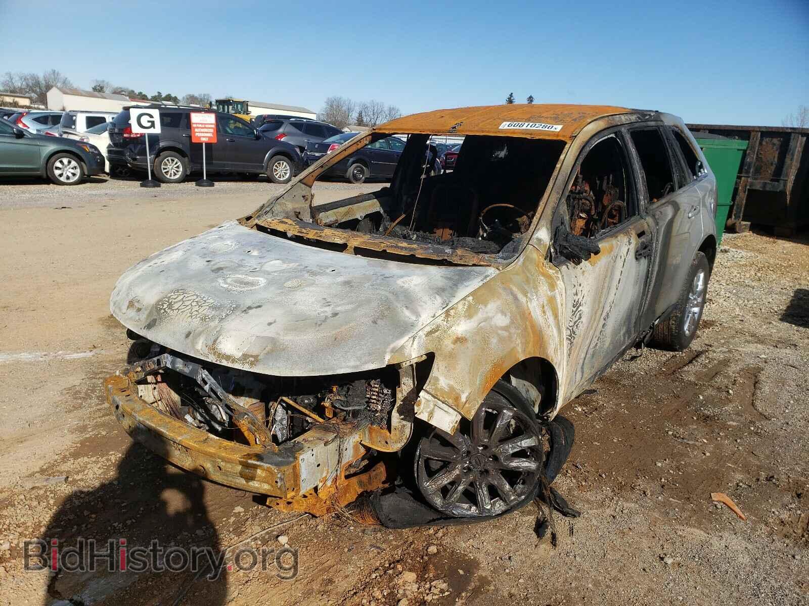 2014 FORD EDGE - VIN: 2FMDK4KC6EBA71425 - Фото 2