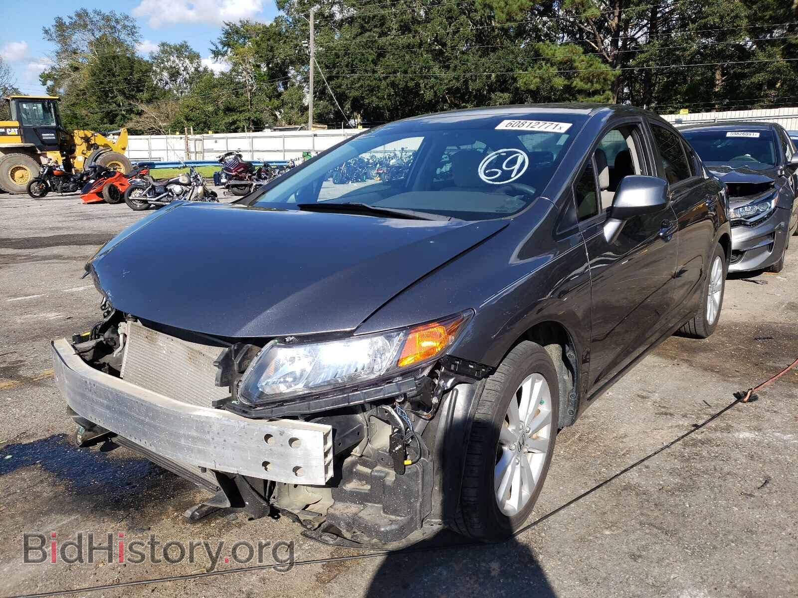 2012 HONDA CIVIC - VIN: 19XFB2F87CE025177 - Фото 2