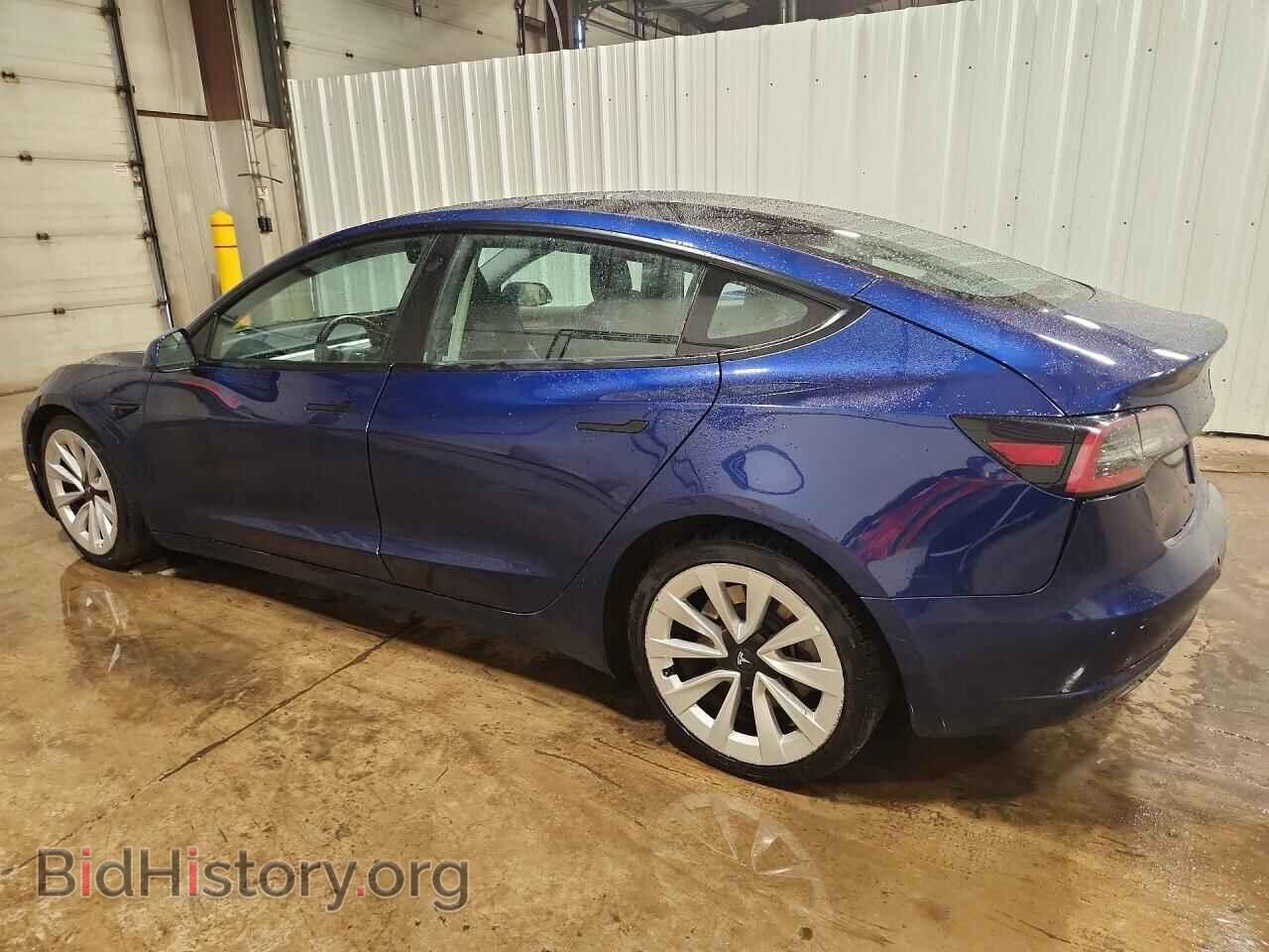 2022 TESLA MODEL 3 - VIN: 5YJ3E1EB3NF287650 - Фото 2