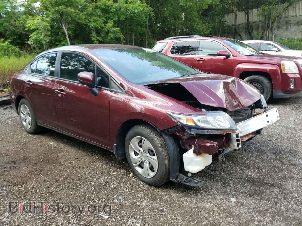 2014 HONDA CIVIC - VIN: 2HGFB2F42EH011449 - Фото 4