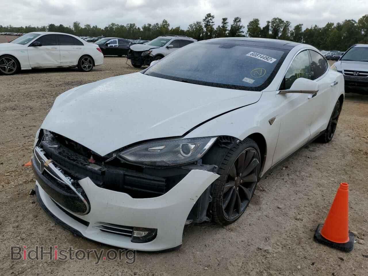 2012 TESLA MODEL S - VIN: 5YJSA1DP8CFS00715 - Photo 2