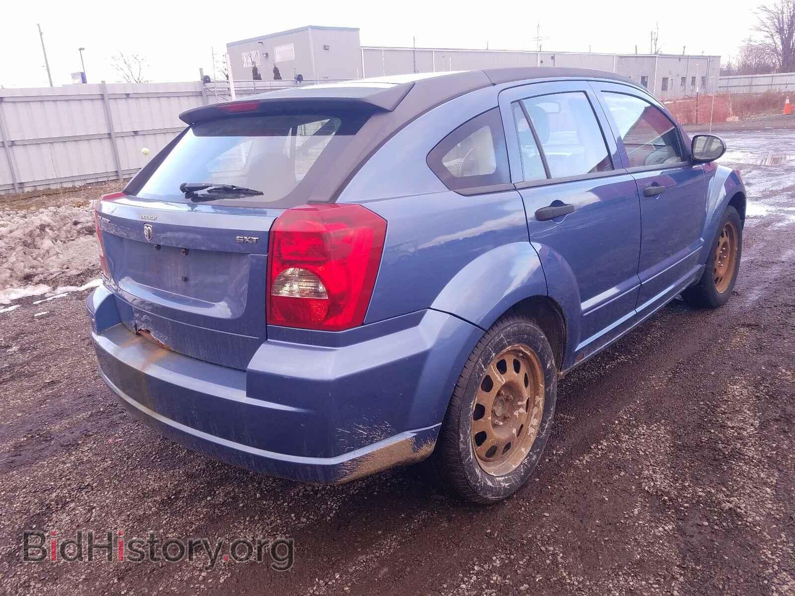 2007 DODGE CALIBER - VIN: 1B3HB48B07D125014 - Фото 4