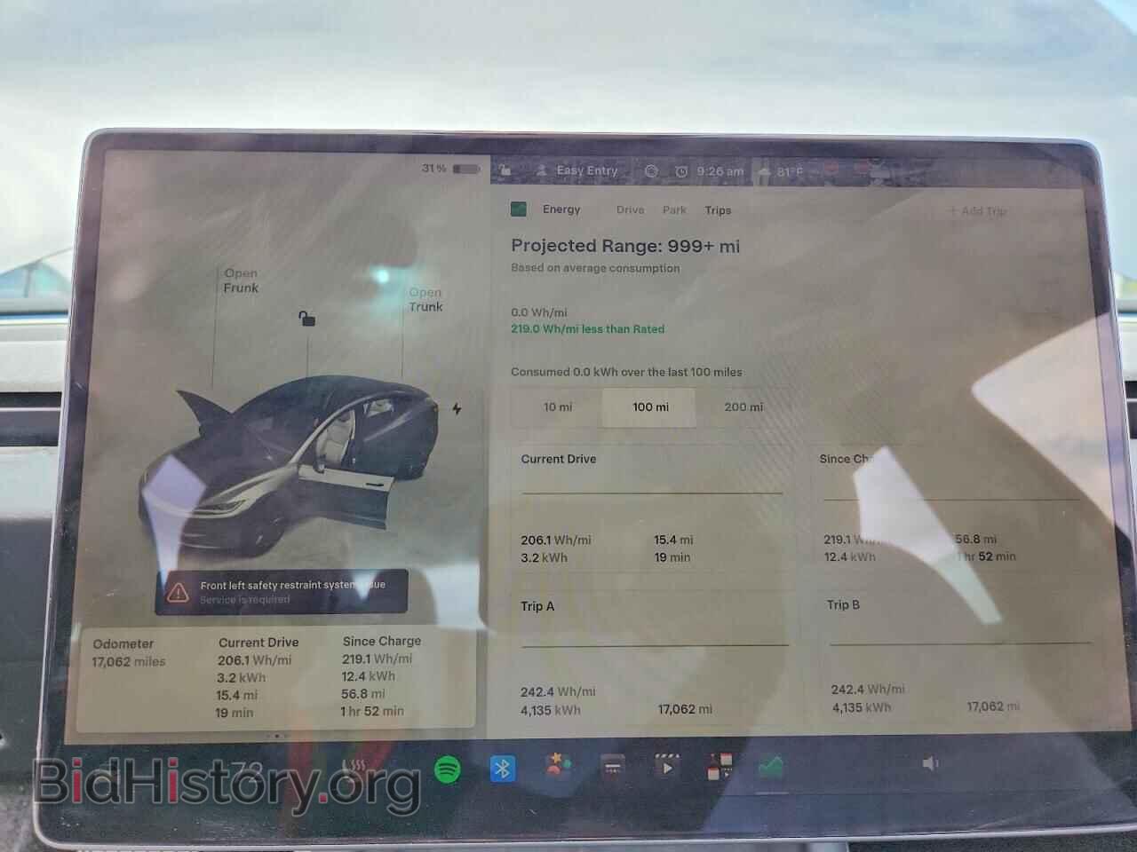 2025 TESLA MODEL 3 - VIN: 5YJ3E1EA5SF969142 - Photo 9