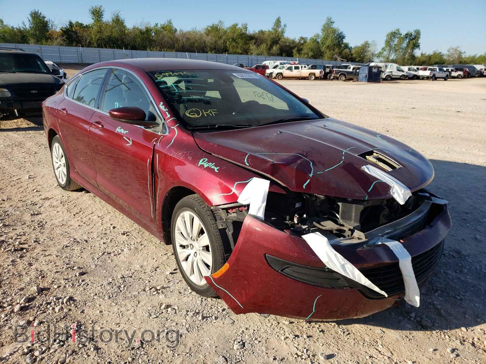 Фотография 1C3CCCFB4FN699695 - CHRYSLER 200 2015