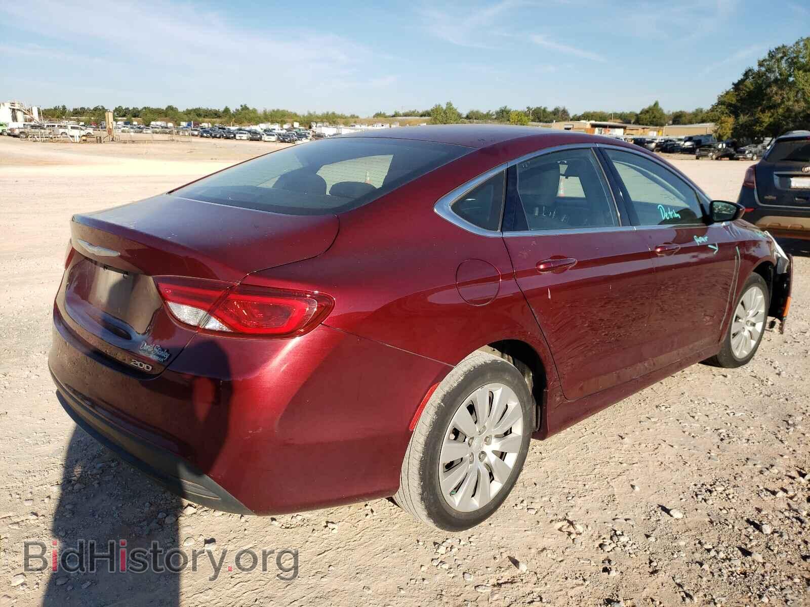 2015 CHRYSLER 200 - VIN: 1C3CCCFB4FN699695 - Photo 4