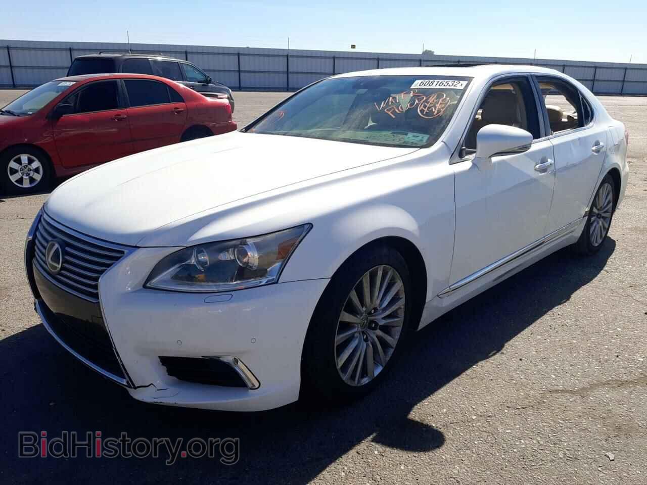 2014 LEXUS LS460 - VIN: JTHBL5EF1E5128864 - Фото 2