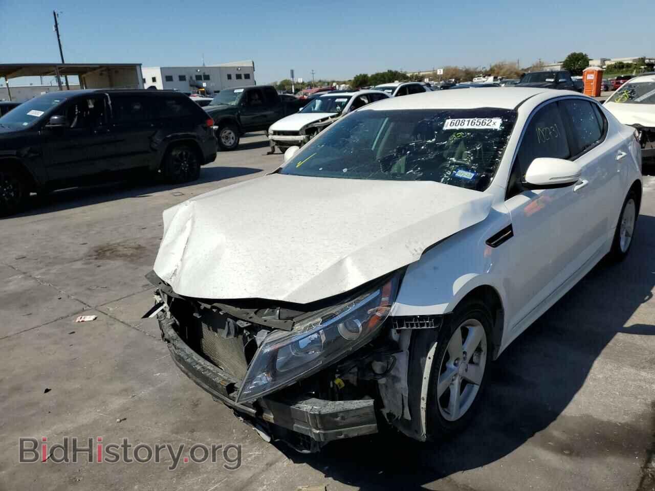 2015 KIA OPTIMA - VIN: KNAGM4A73F5646244 - Фото 2
