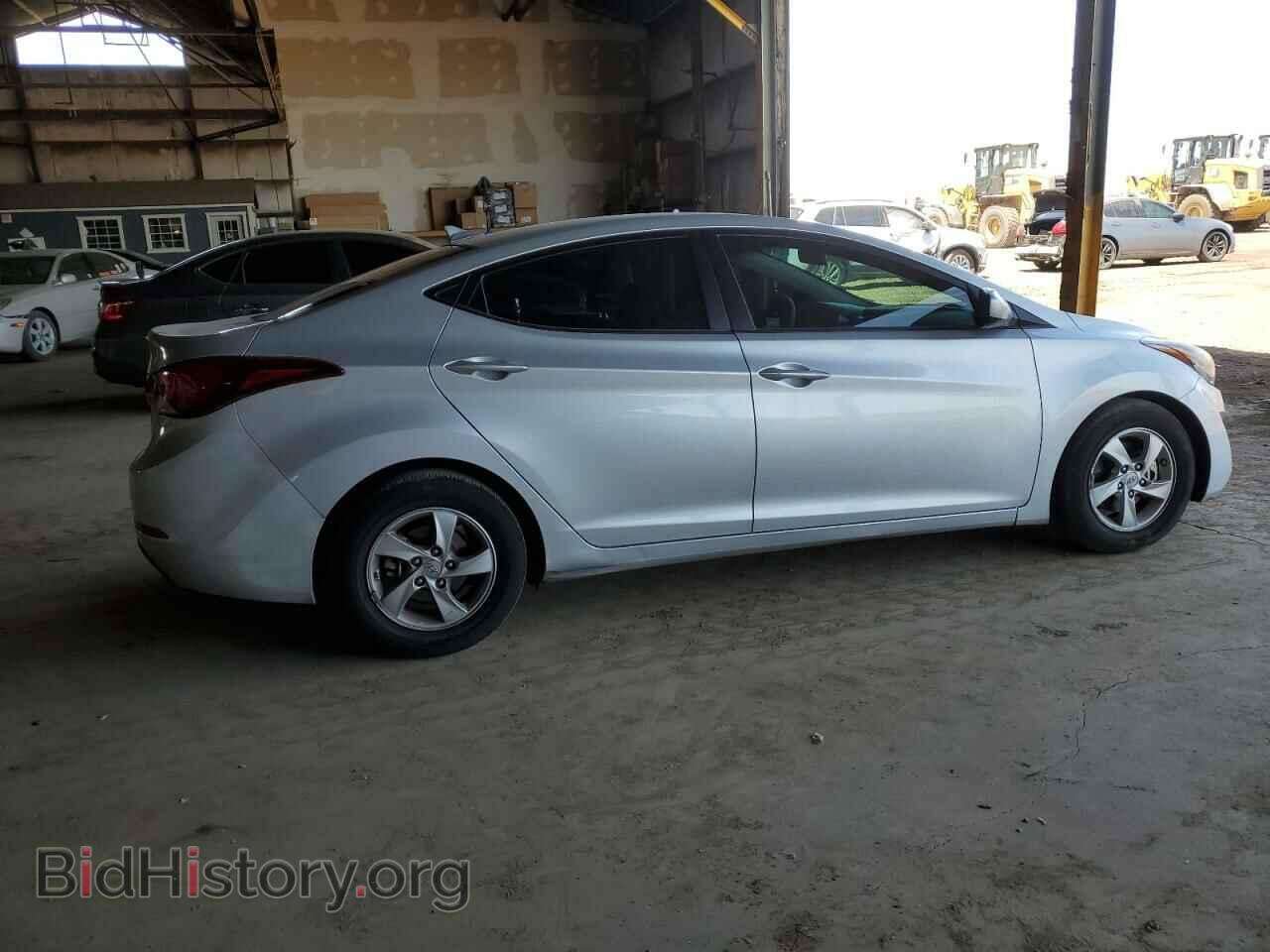 2014 HYUNDAI ELANTRA - VIN: KMHDH4AE7EU107635 - Фото 3