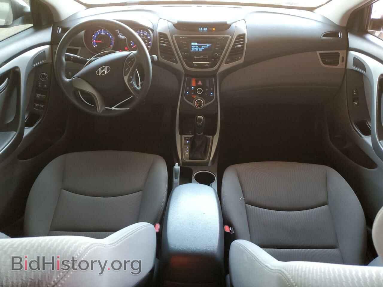 2014 HYUNDAI ELANTRA - VIN: KMHDH4AE7EU107635 - Фото 8