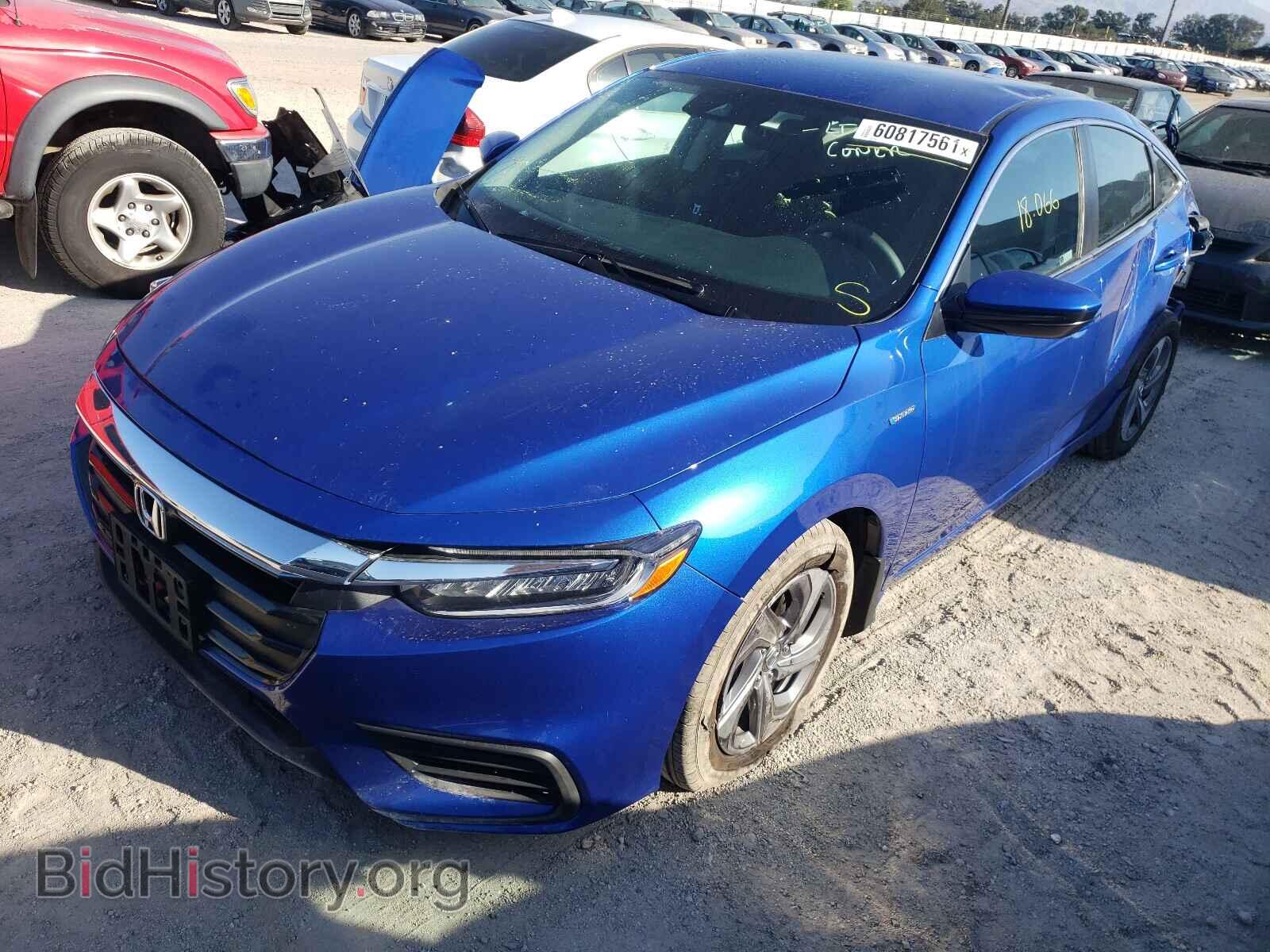 2020 HONDA INSIGHT - VIN: 19XZE4F5XLE007262 - Фото 2