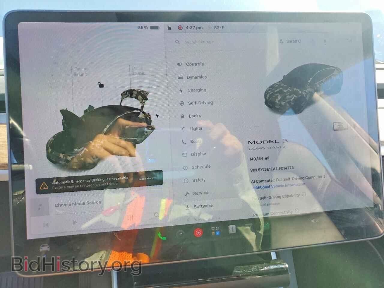 2018 TESLA MODEL 3 - VIN: 5YJ3E1EA1JF014773 - Photo 9
