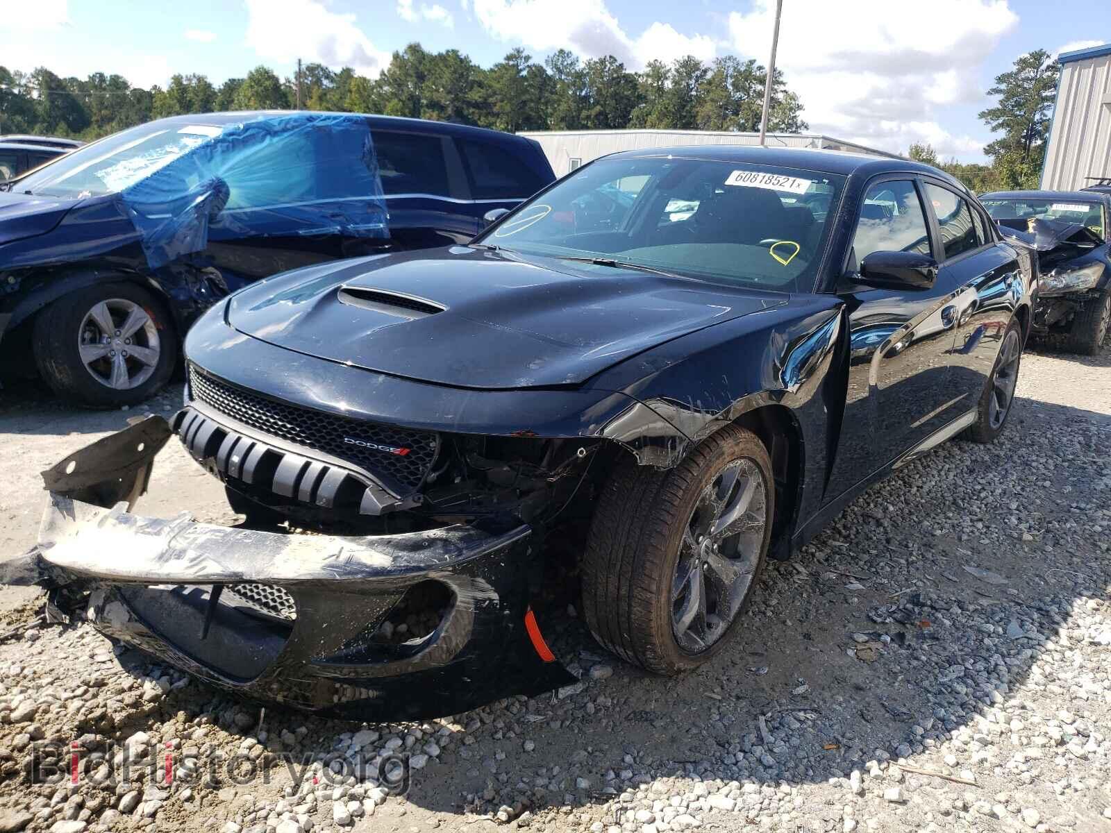 2019 DODGE CHARGER - VIN: 2C3CDXHG3KH532924 - Фото 2