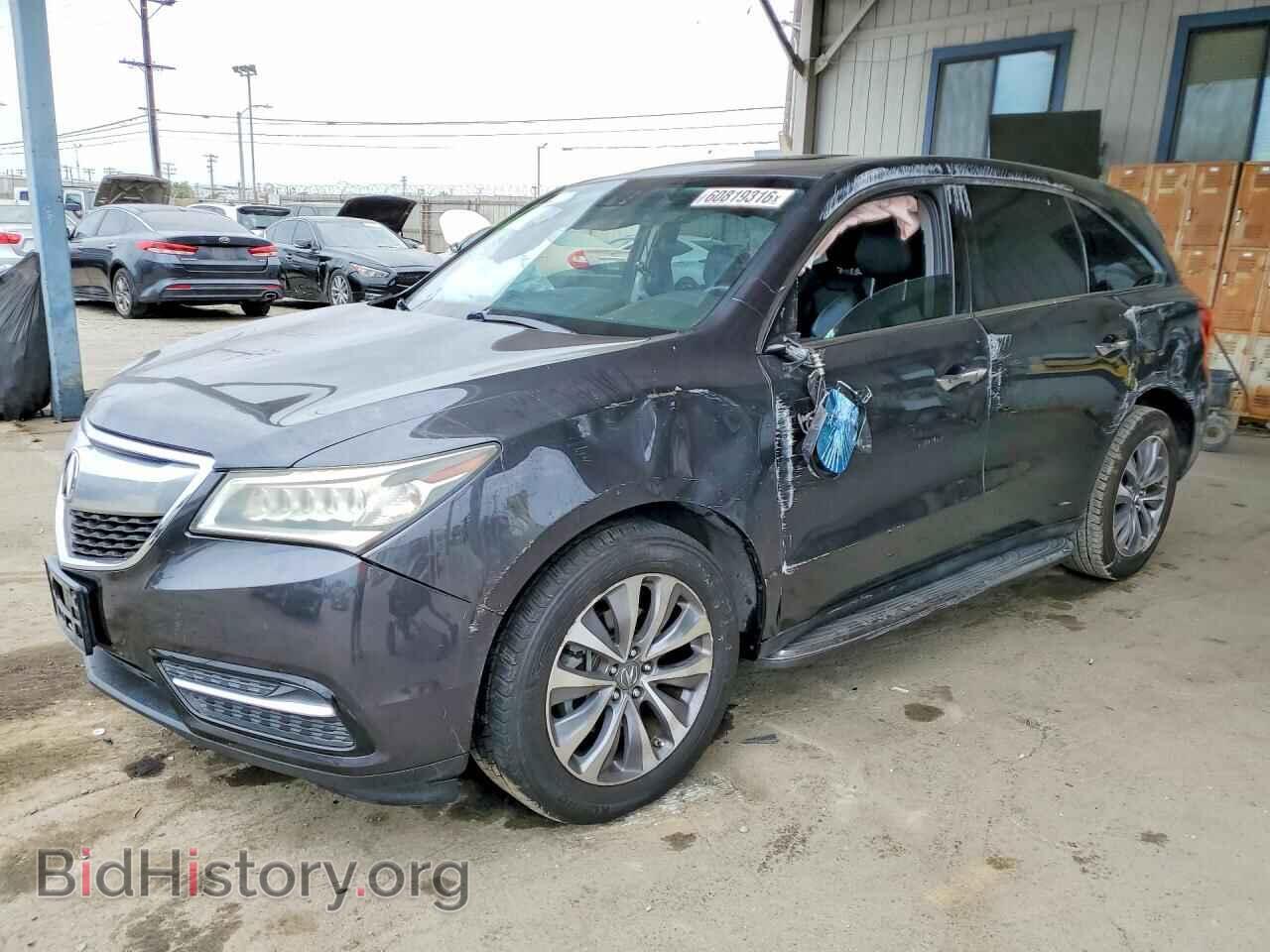 Фотография 5FRYD3H49EB002613 - ACURA MDX 2014