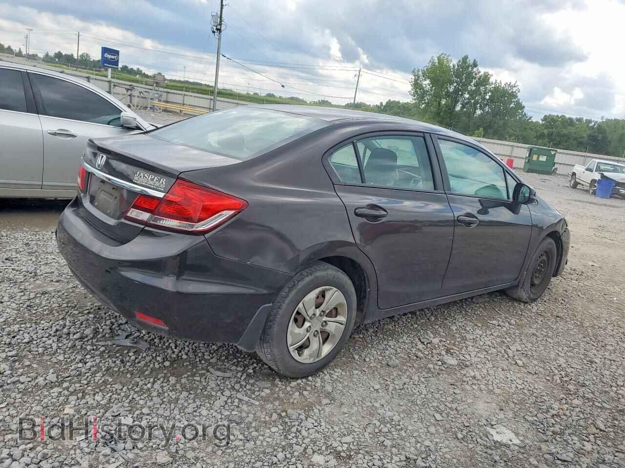 2013 HONDA CIVIC - VIN: 19XFB2F53DE021313 - Фото 3