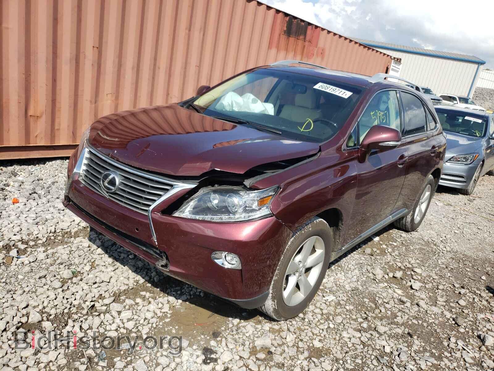 2015 LEXUS RX - VIN: 2T2BK1BA4FC293183 - Фото 2