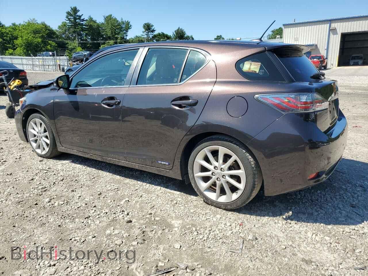 2012 LEXUS CT 200 - VIN: JTHKD5BH5C2073448 - Фото 2