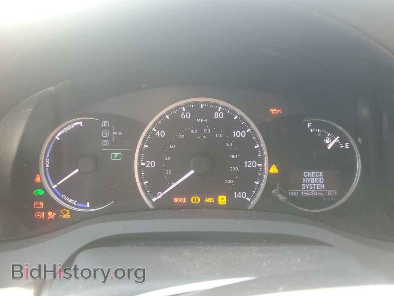 2012 LEXUS CT 200 - VIN: JTHKD5BH5C2073448 - Фото 9