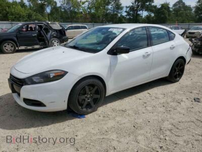 2015 Dodge DART Dart SXT, white — VIN 1C3CDFBB7FD435073, Copart
